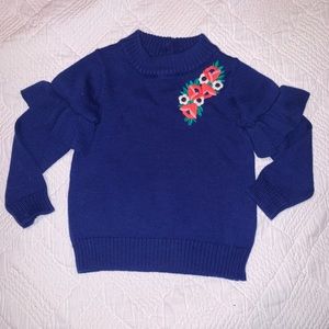 Janie and Jack Embroidered Sweater